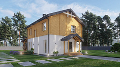 Заказать Проект дома 121 м²